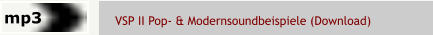 VSP II Pop- & Modernsoundbeispiele (Download)  mp3