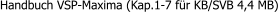 Handbuch VSP-Maxima (Kap.1-7 für KB/SVB 4,4 MB)