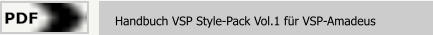 Handbuch VSP Style-Pack Vol.1 für VSP-Amadeus    PDF